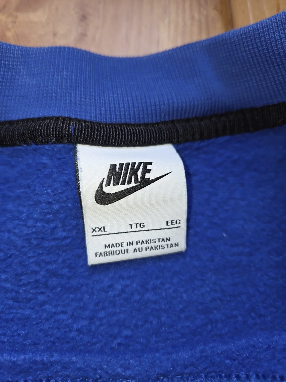 Nike x Stussy Blue Crewneck Sweatshirt Size XXL